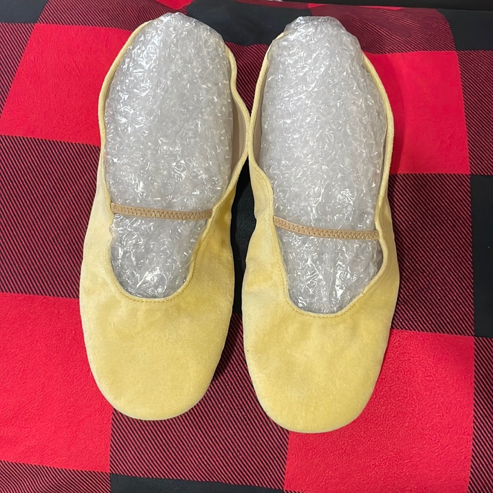 Kate Spade Suede foldable Ballet Flats